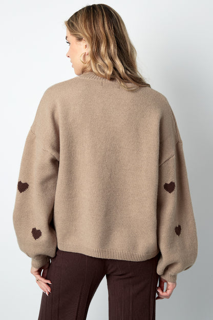 Heartfelt Hugs Trui: Luxe Comfort en Stijl