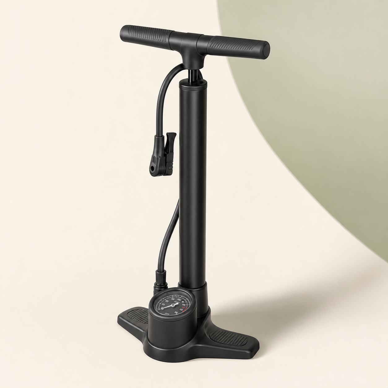 FietsFlow Vloerpomp met Manometer